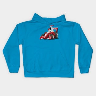 Cartoon formula 1 Kids Hoodie